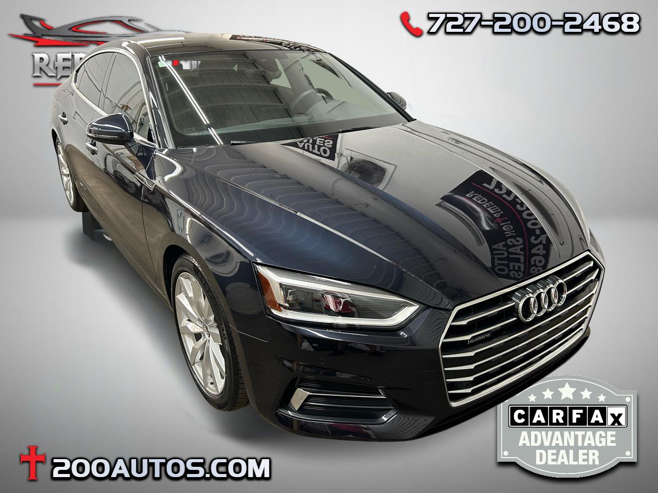 2018 Audi A5 Premium Plus Sportback quattro
