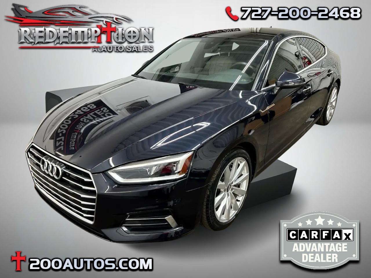 2018 Audi A5 Premium Plus Sportback quattro