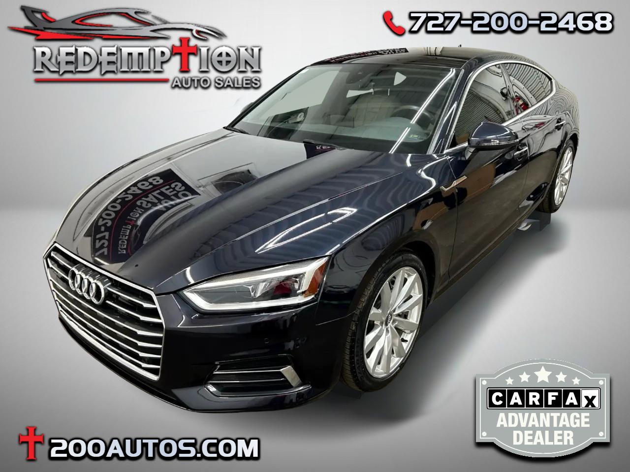 2018 Audi A5 Premium Plus Sportback quattro