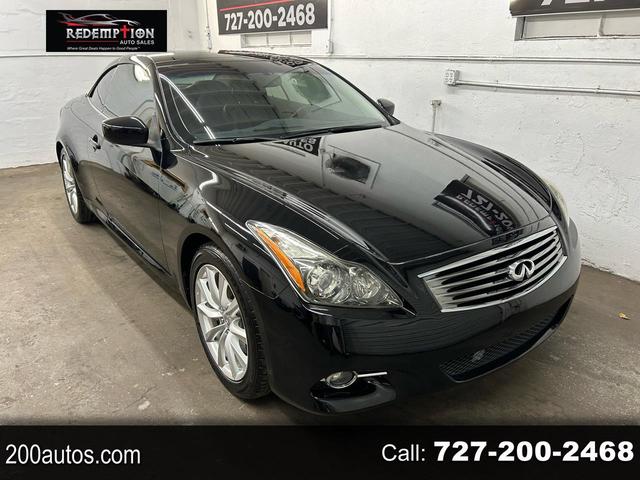 Black 2011 INFINITI G37 Coupe Rear-Wheel Drive 7-Speed Automatic