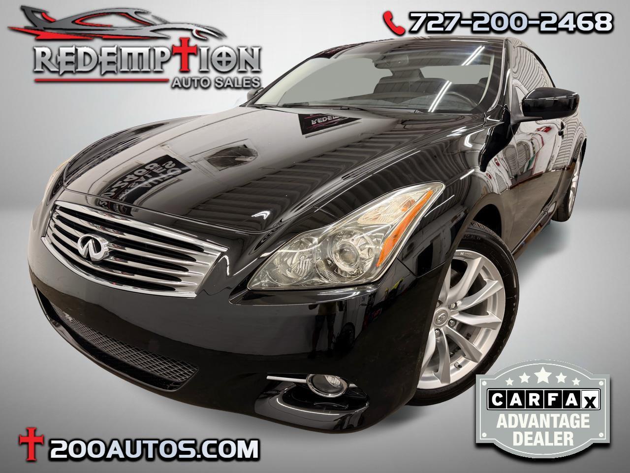 2011 Infiniti G37 Convertible 