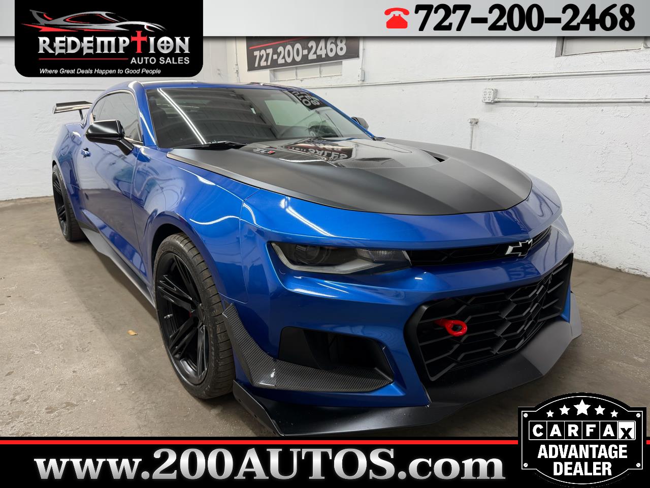 2018 Chevrolet Camaro ZL1 Coupe 6M