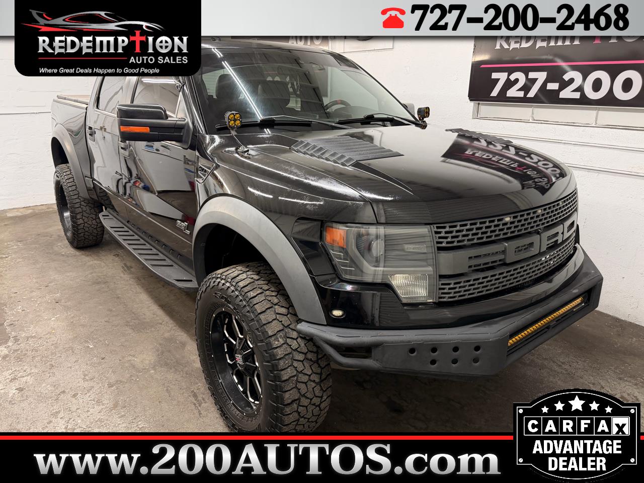 2014 Ford F-150 SVT Raptor SuperCrew 5.5-ft. Bed 4WD