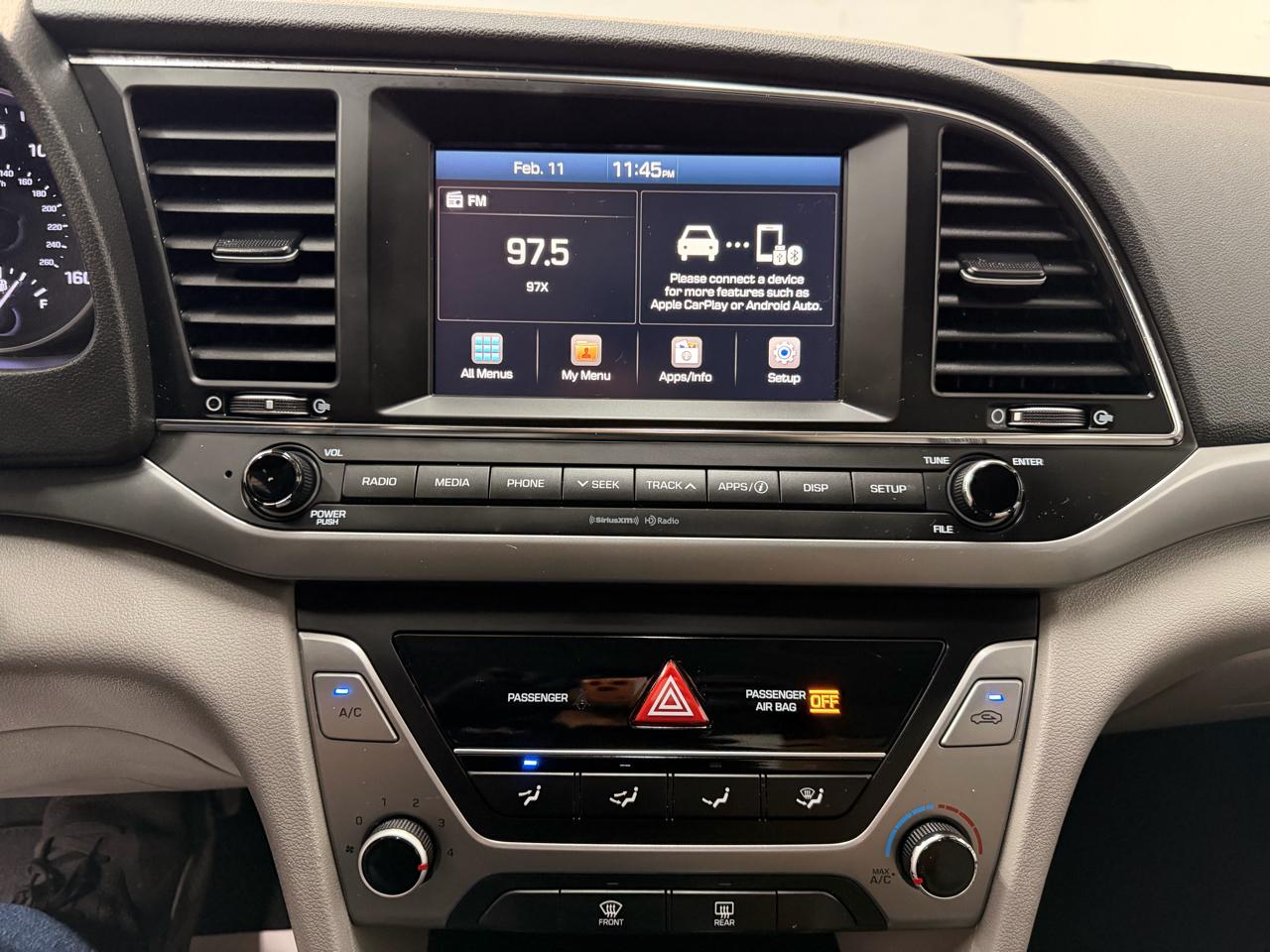 Hyundai Elantra Value Edition 6A 2017