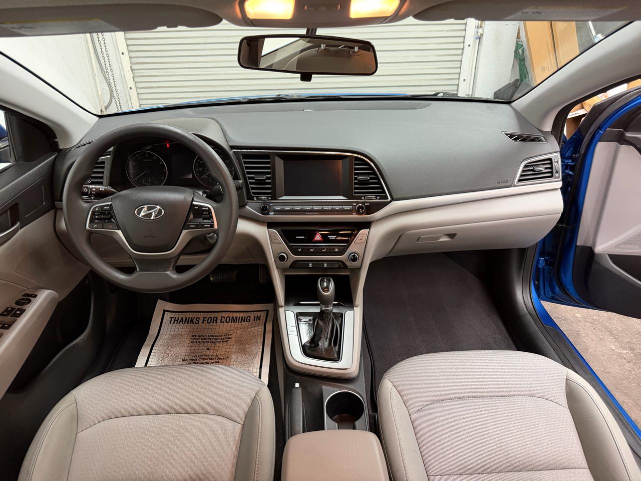 Hyundai Elantra Value Edition 6A 2017