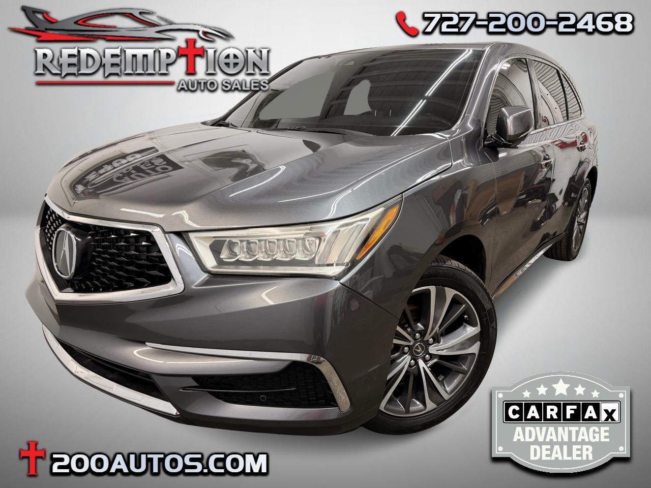 2019 Acura MDX SH-AWD 9-Spd AT w/Tech Package