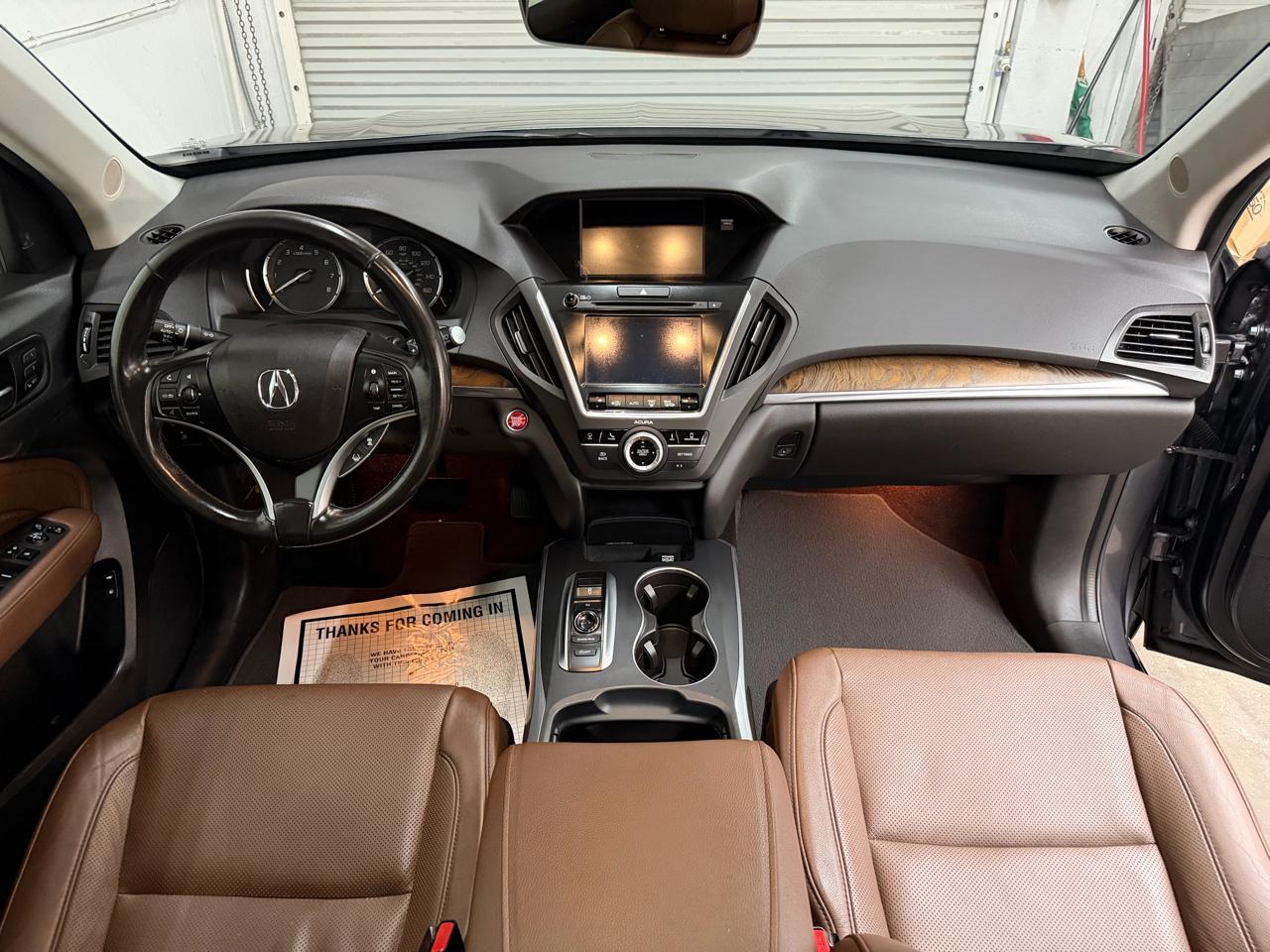 Acura MDX SH-AWD 9-Spd AT w/Tech Package 2019