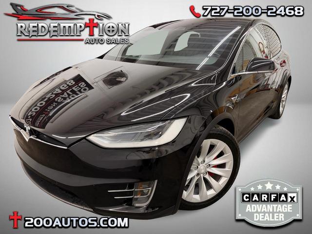 Black 2017 Tesla Model X P100D AWD SUV / Crossover All-Wheel Drive 1-Speed Automatic