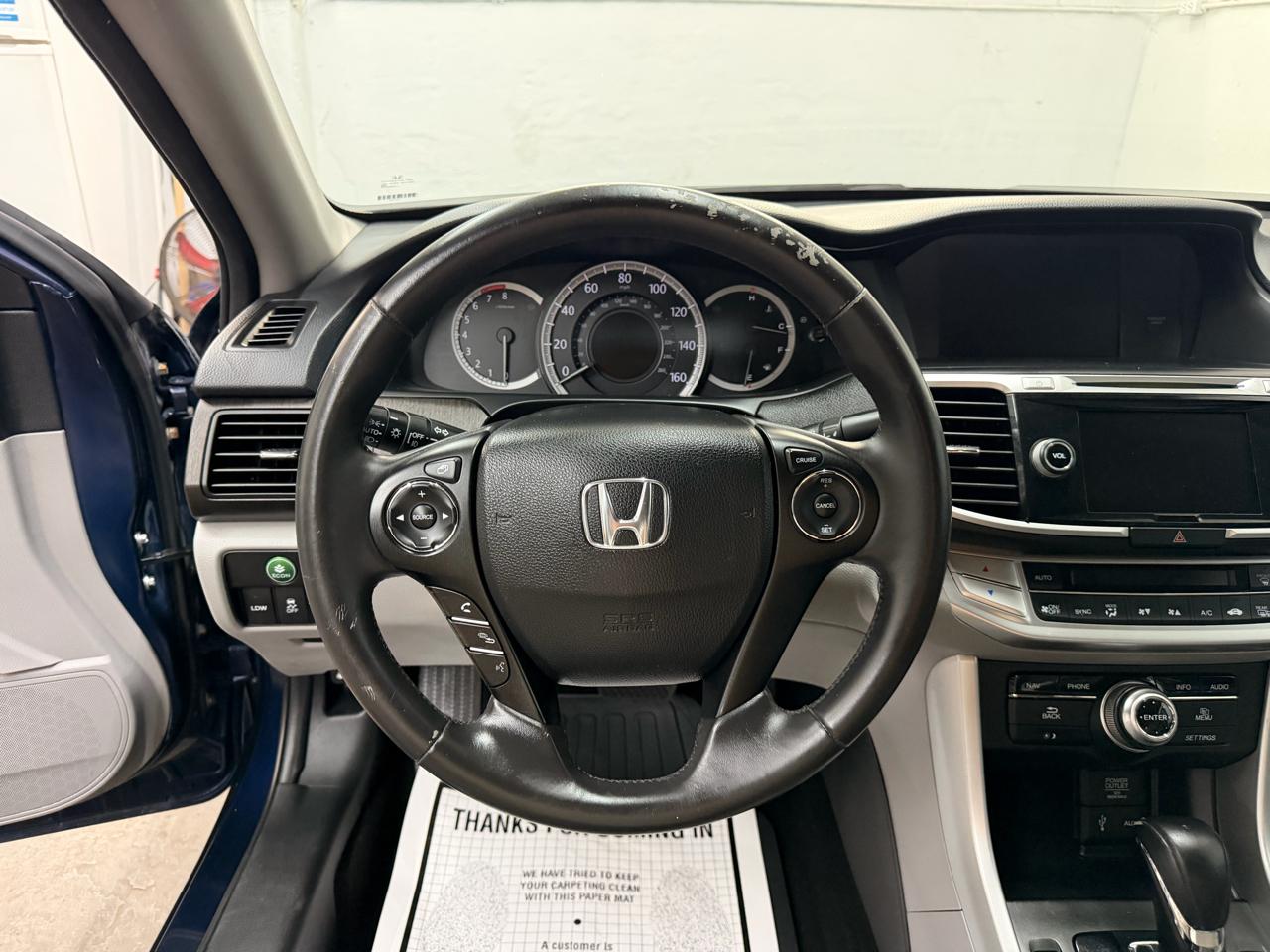 Honda Accord EX-L Sedan CVT 2015