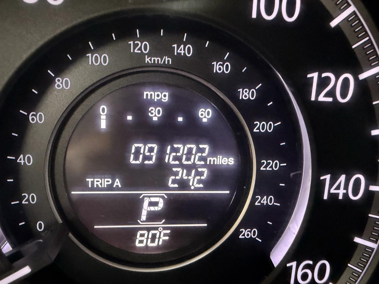 Honda Accord EX-L Sedan CVT 2015