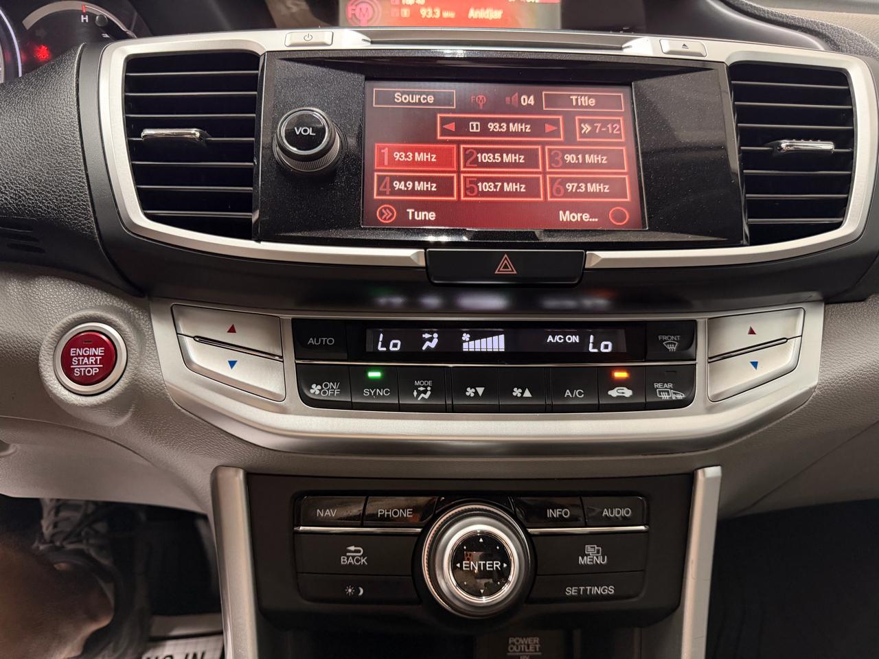 Honda Accord EX-L Sedan CVT 2015