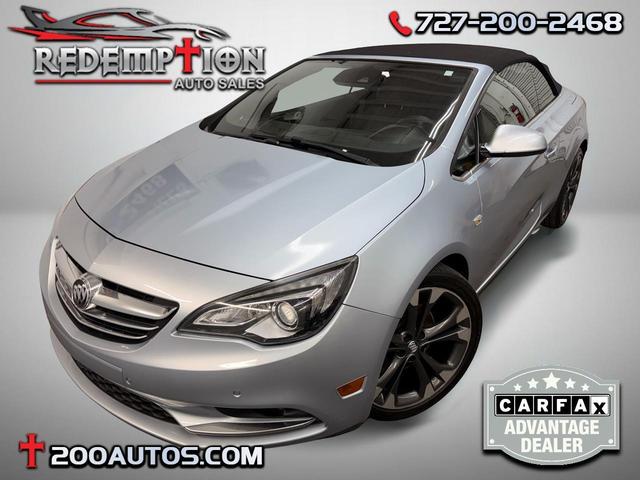 Silver 2016 Buick Cascada Premium FWD Convertible Front-Wheel Drive 6-Speed Automatic