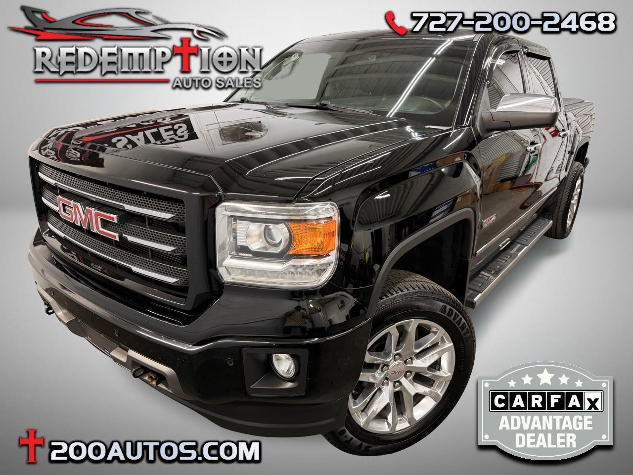 2015 GMC Sierra 1500 SLT Crew Cab Long Box 4WD