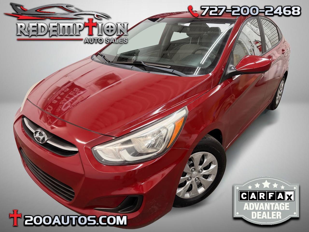 2017 Hyundai Accent SE 4-Door 6A