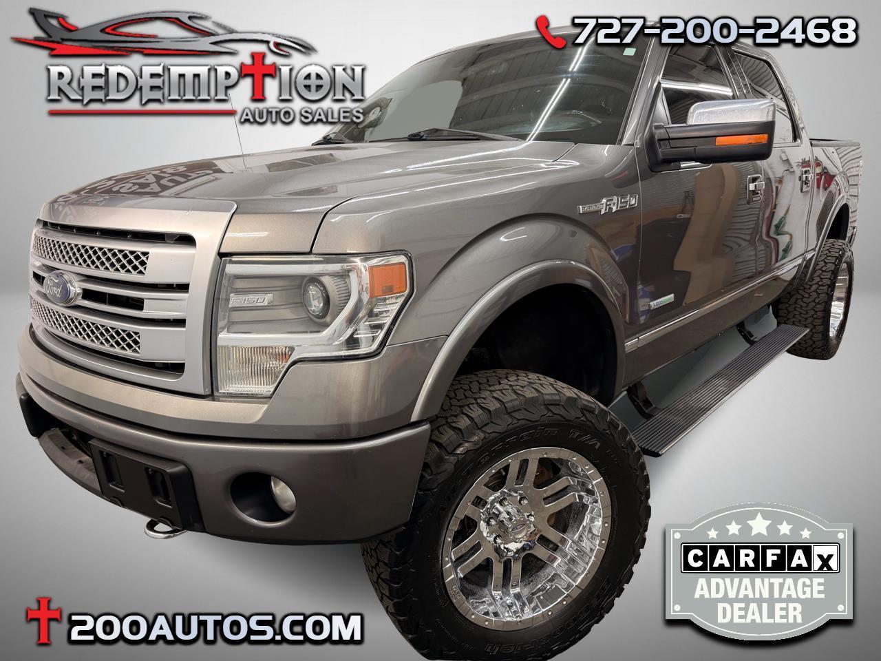 2013 Ford F-150 Platinum SuperCrew 5.5-ft. Bed 4WD