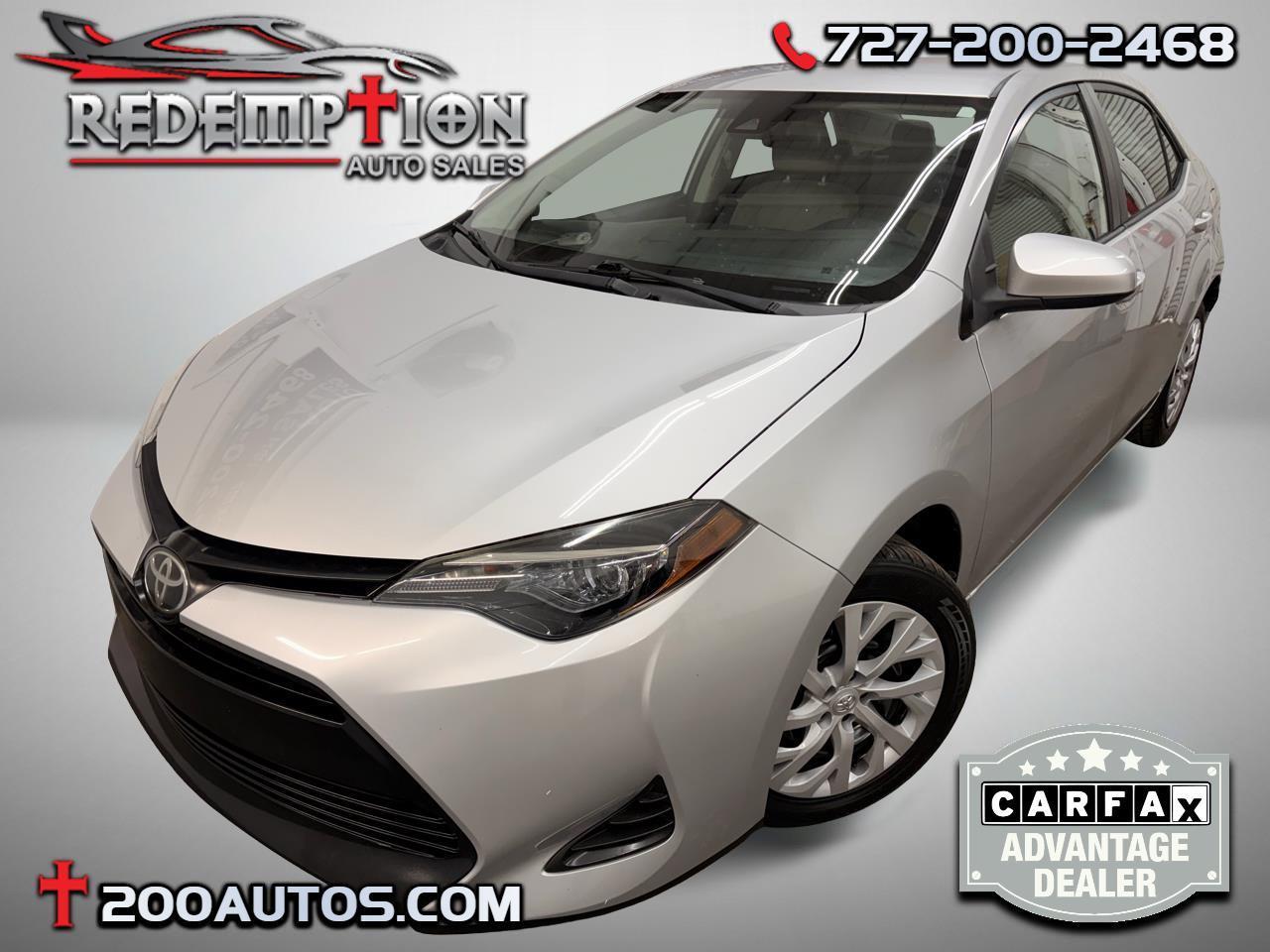 2019 Toyota Corolla L CVT