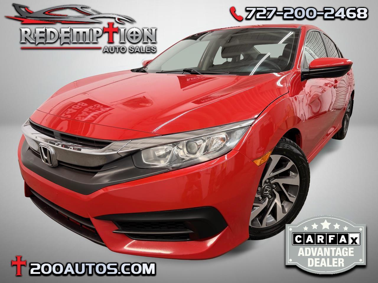 2017 Honda Civic EX Sedan CVT