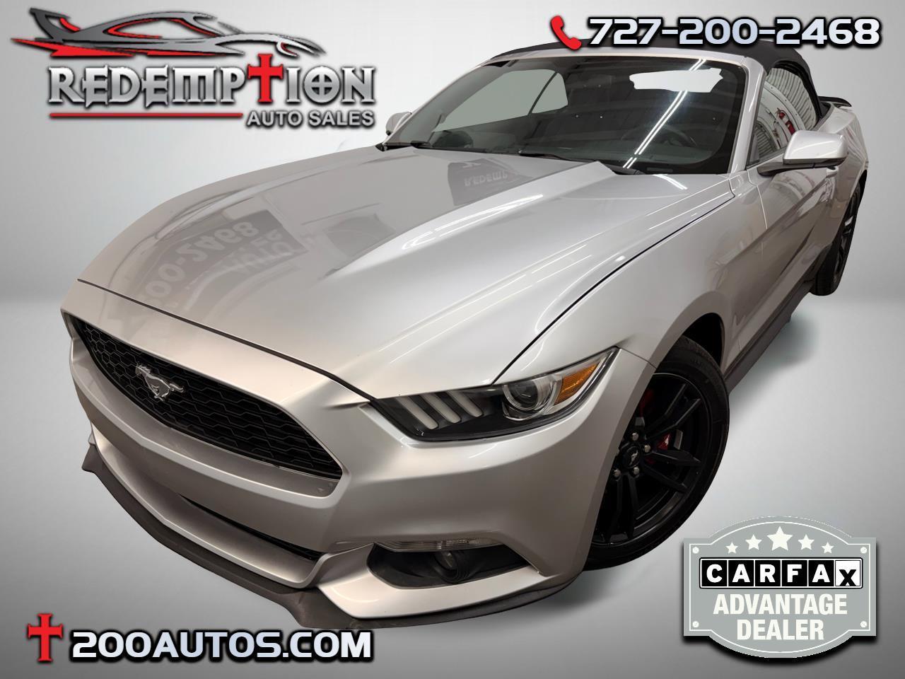 2016 Ford Mustang EcoBoost Premium Convertible