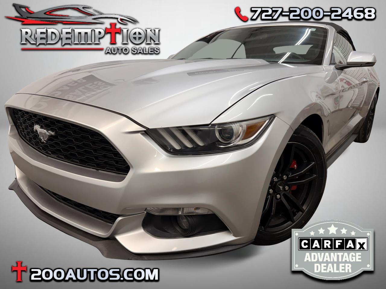 2016 Ford Mustang EcoBoost Premium Convertible