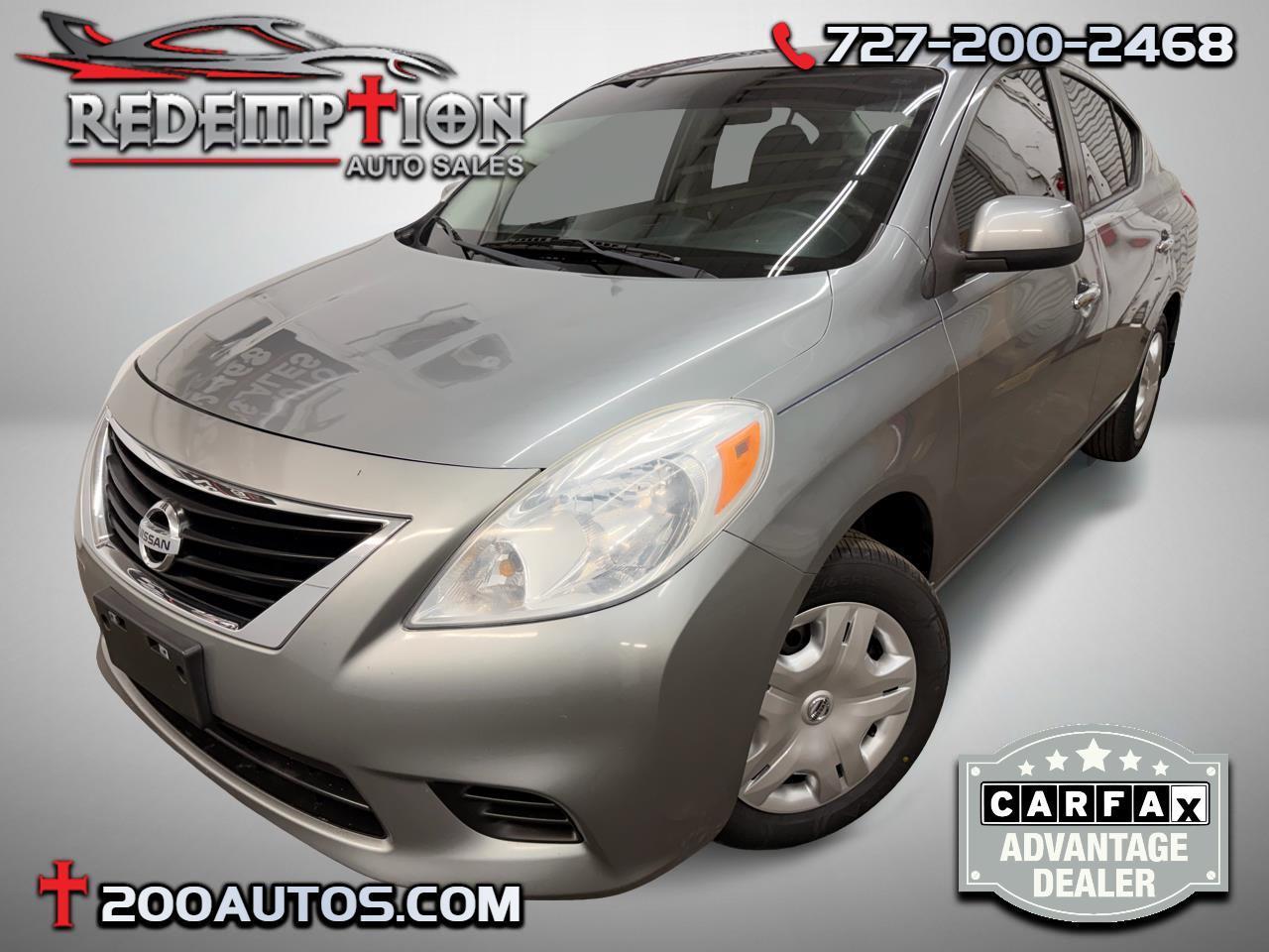 2012 Nissan Versa 1.6 SV Sedan