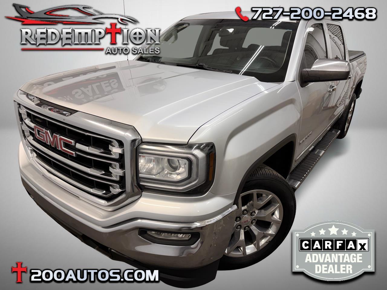 2018 GMC Sierra 1500 SLT Crew Cab Short Box 2WD
