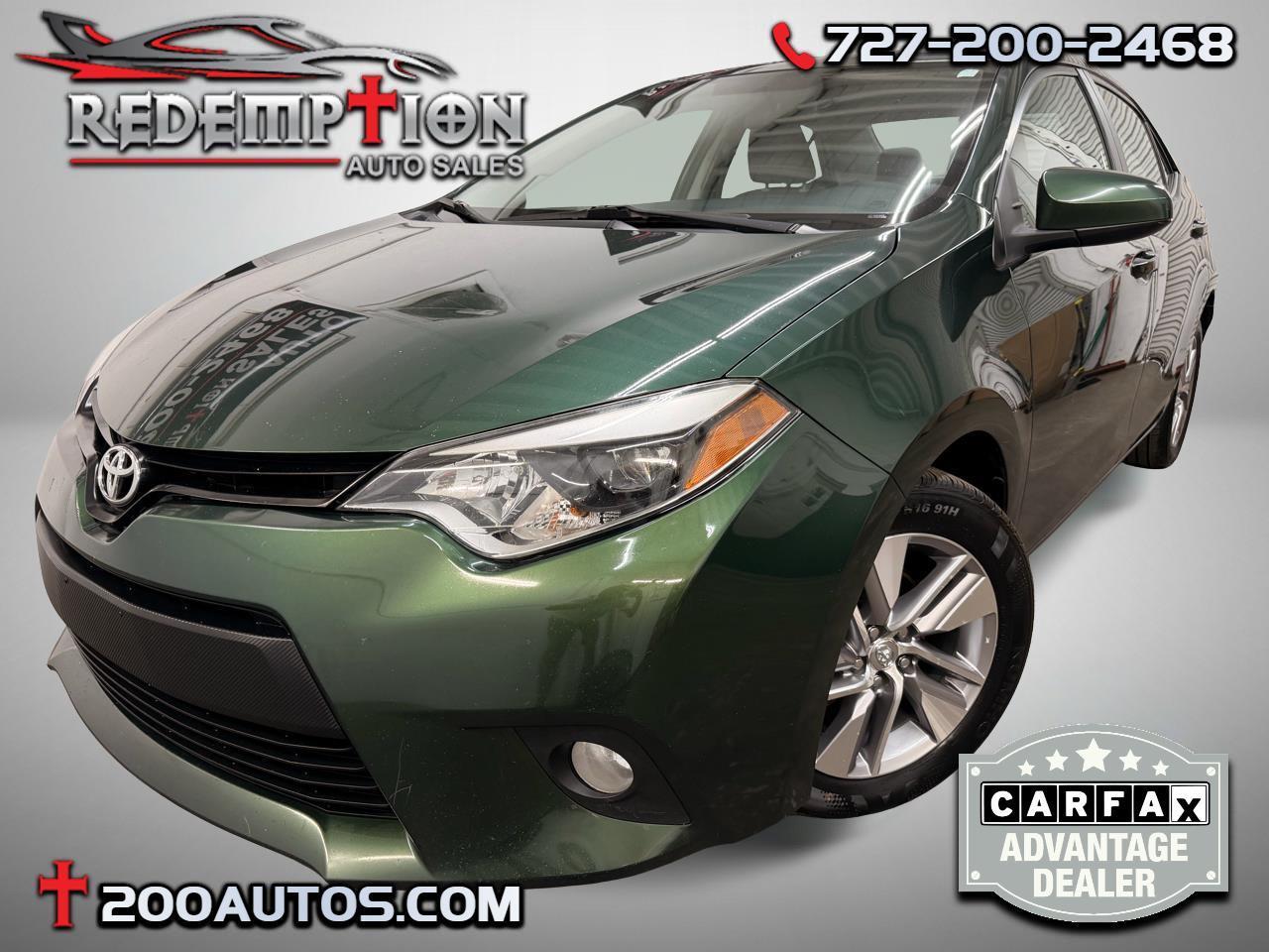 2014 Toyota Corolla ECO Plus CVT