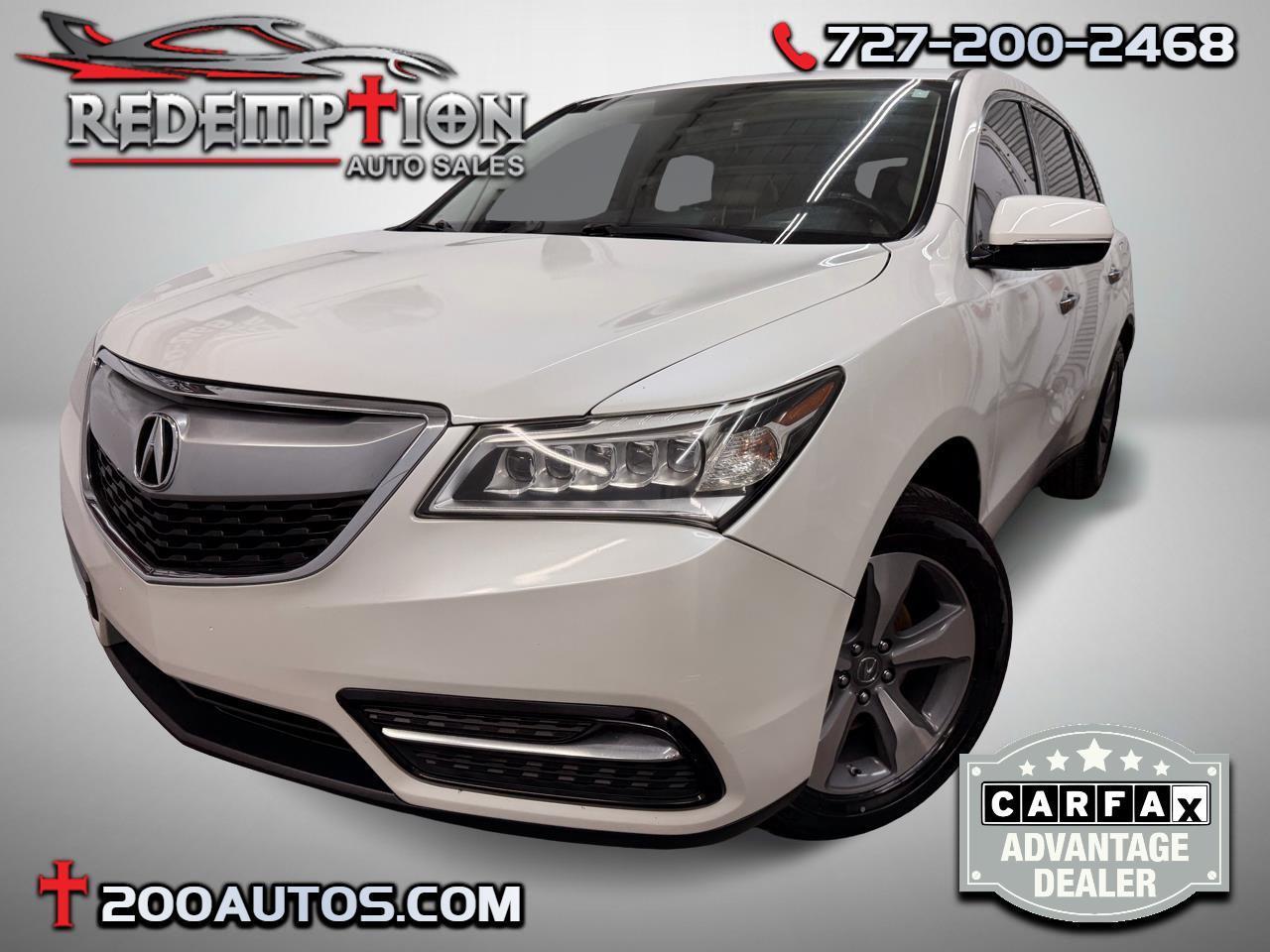2016 Acura MDX 9-Spd AT w/ AcuraWatch Plus