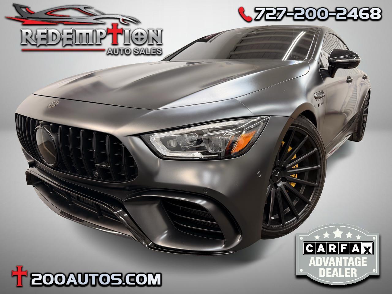2021 Mercedes-Benz AMG GT 63 S Sedan