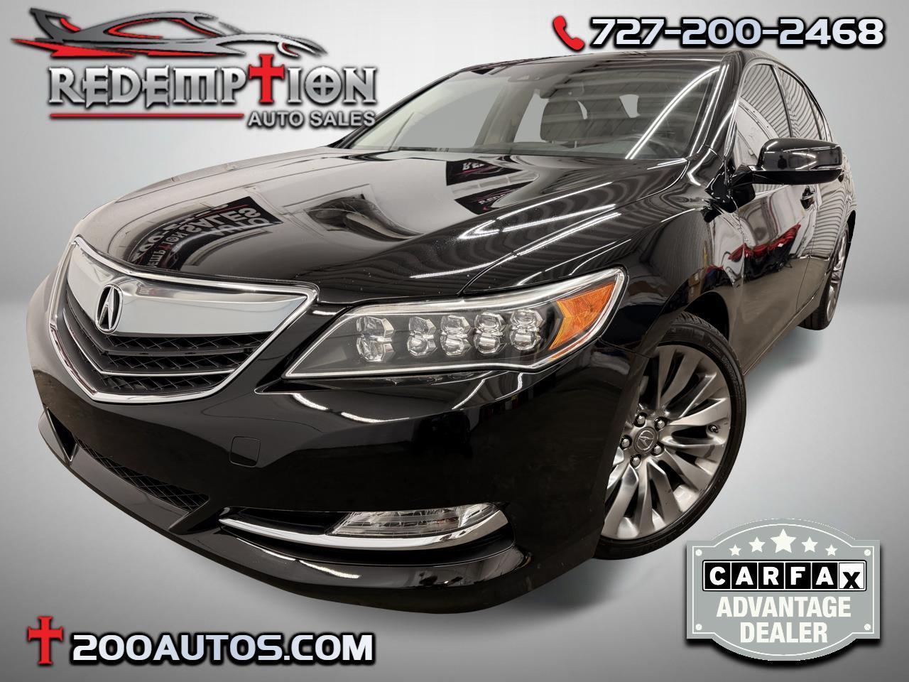 2016 Acura RLX 6-Spd AT w/Technology Package