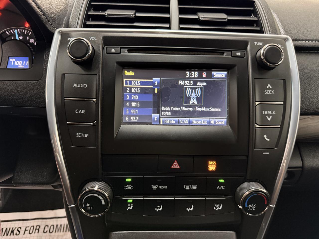 Toyota Camry LE 2015