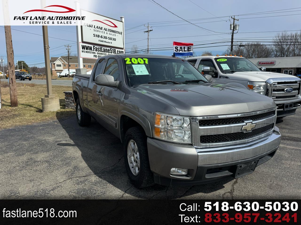 2007 Chevrolet Silverado 1500 Work Truck Ext. Cab Short Box 4WD
