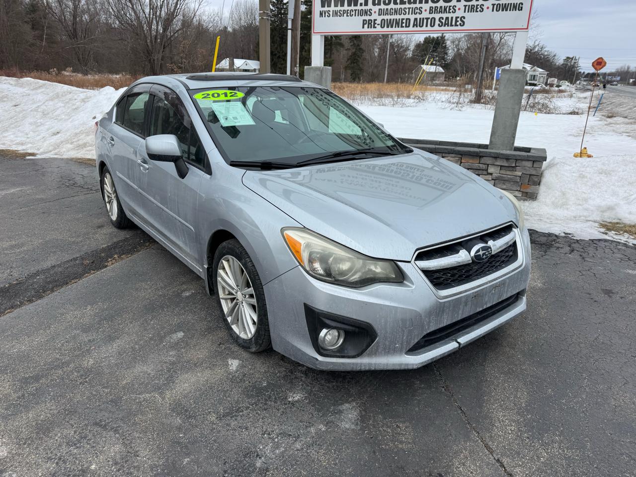 Subaru Impreza Limited 4-Door+S/R 2012