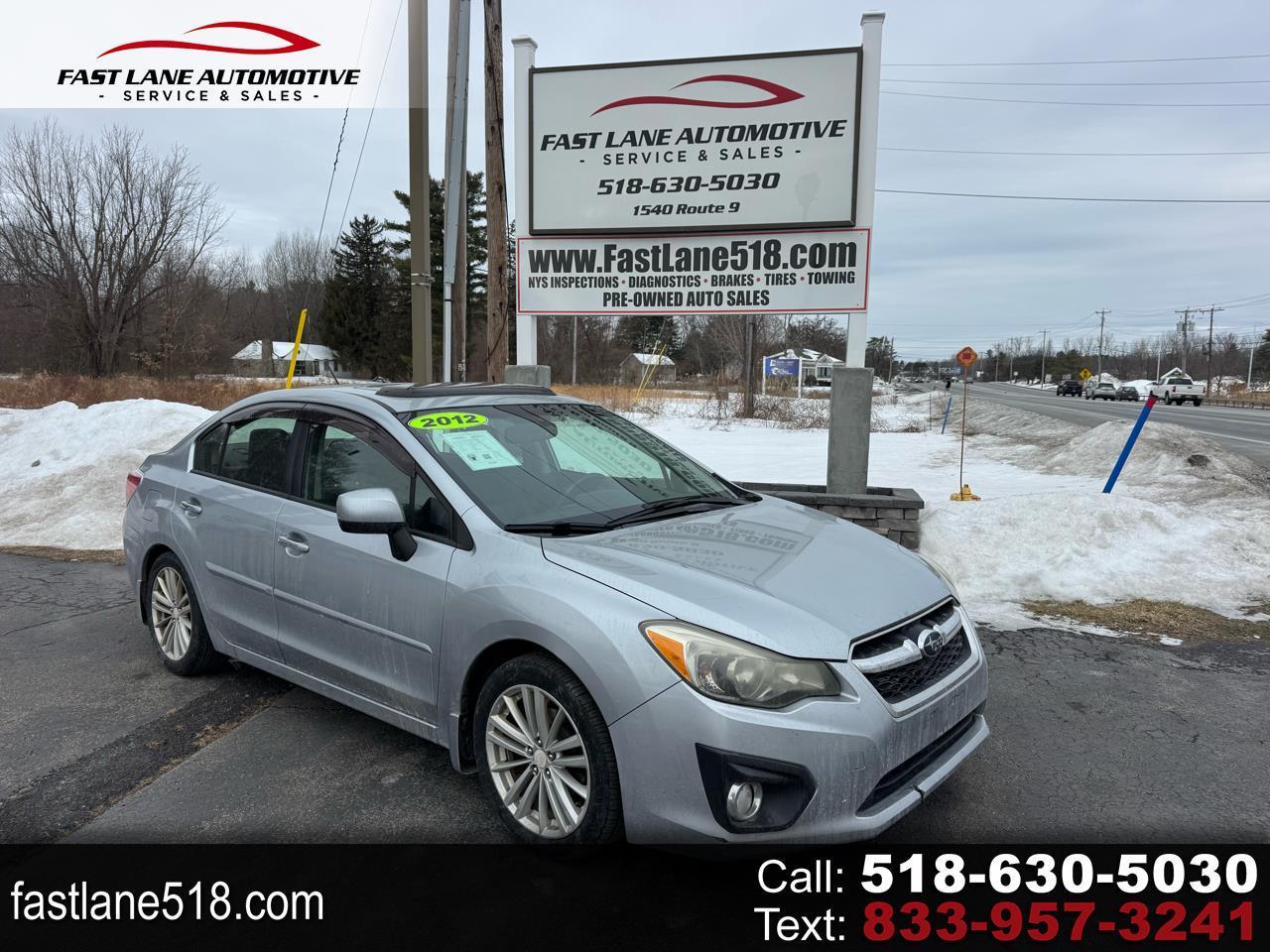 Subaru Impreza Limited 4-Door+S/R 2012