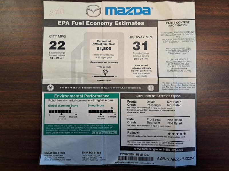 Mazda MAZDA6 i Sports Sedan Sport 2011