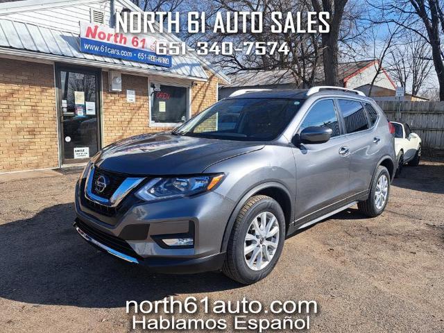 Gray 2018 Nissan Rogue SV AWD SUV / Crossover All-Wheel Drive Automatic