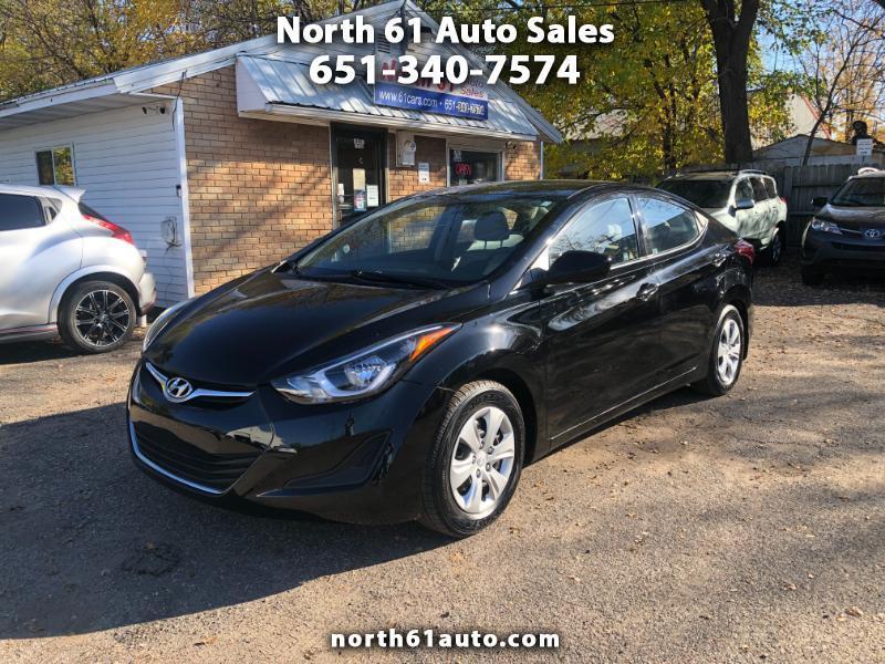 Hyundai Elantra SE 4D Sedan 2016