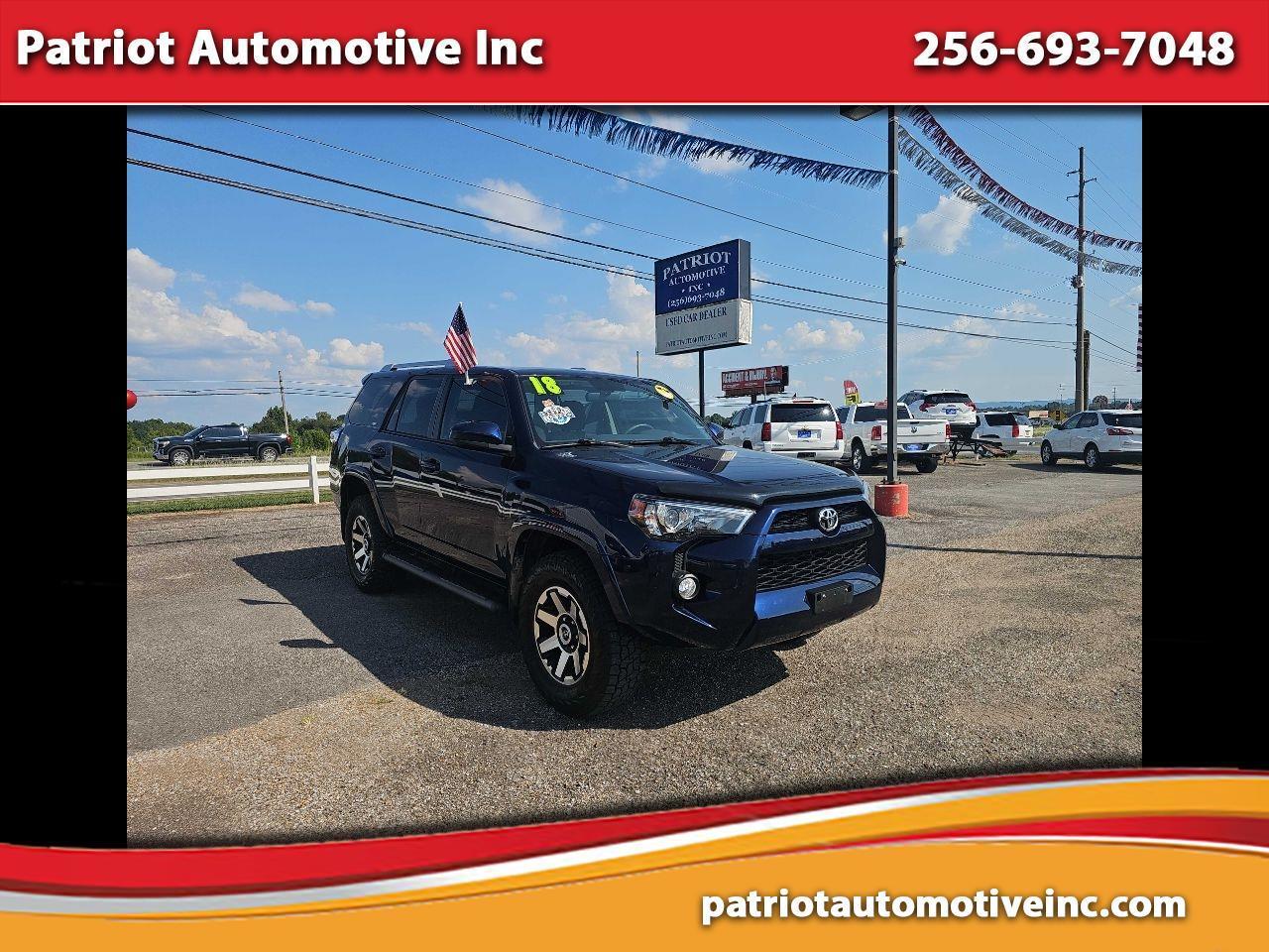 2018 Toyota 4Runner SR5/SR5 PREMIUM