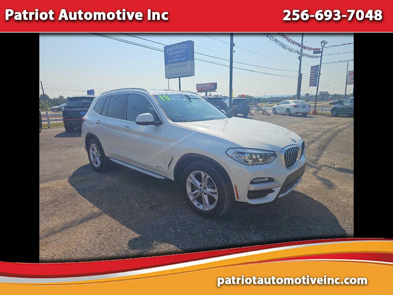 2018 BMW X3 XDRIVE30I