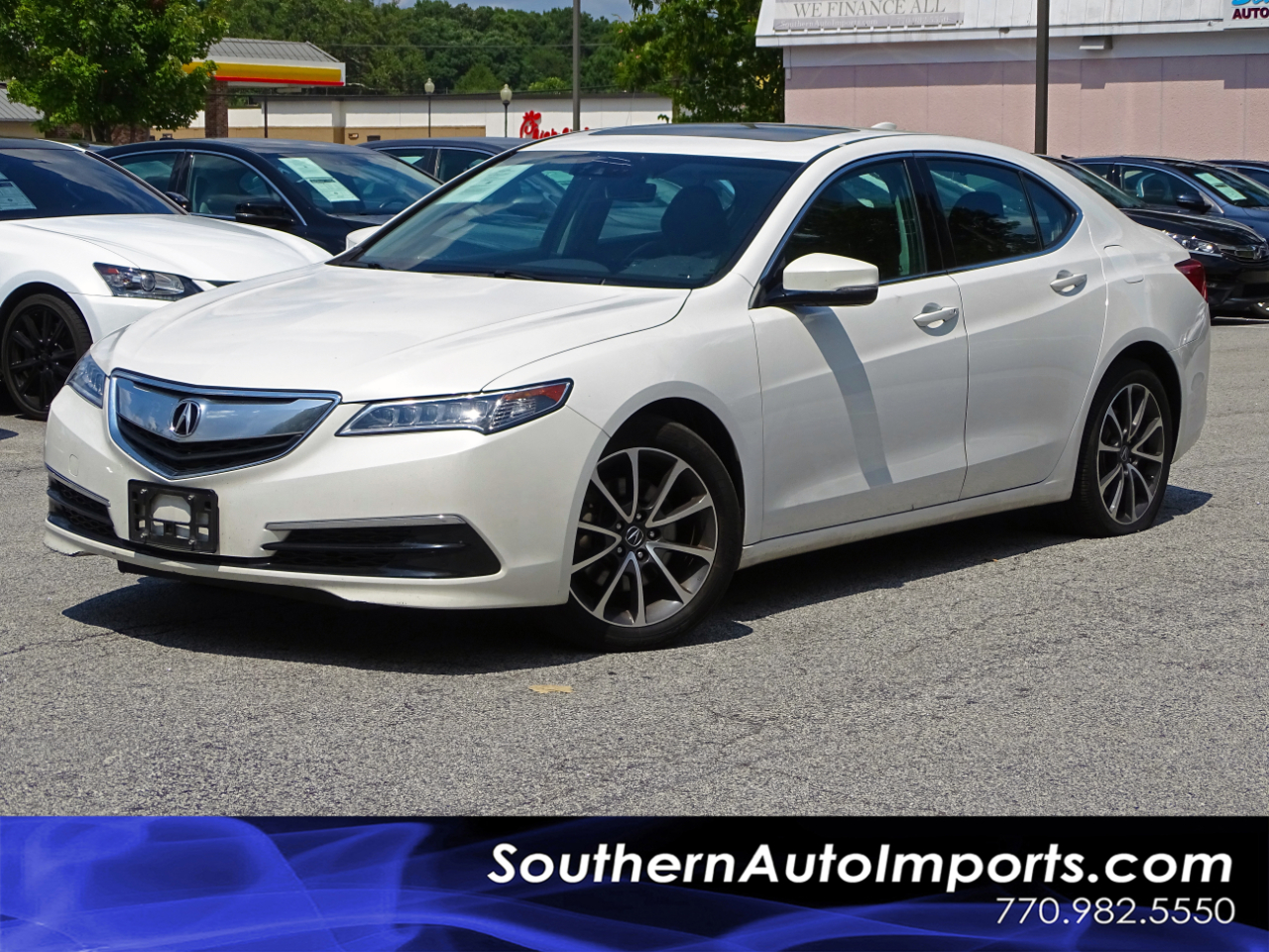 Used 2015 Acura Tlx Sh Awd V6 W Tech Pkg 1 Owner For Sale In