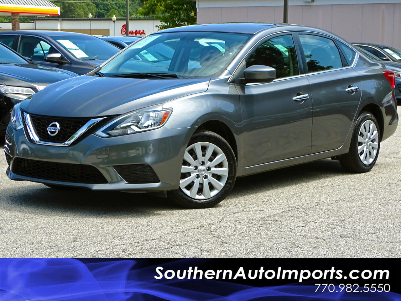 Used 2016 Nissan Sentra Sv Fe W Back Up Camera For Sale In