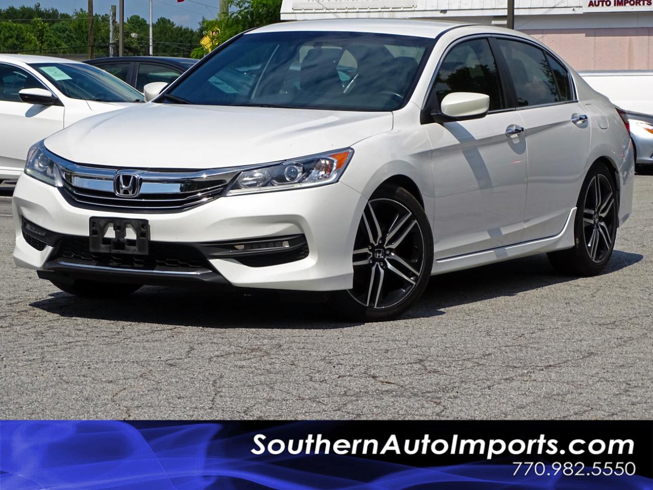 Used 2017 Honda Accord Sedan Sport SE CVT for Sale in