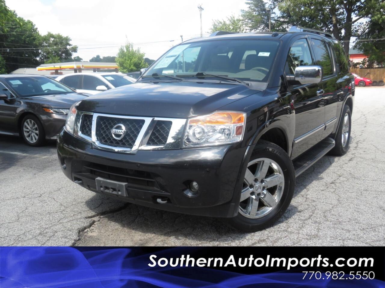 Nissan Armada 2WD 4dr Platinum 2012