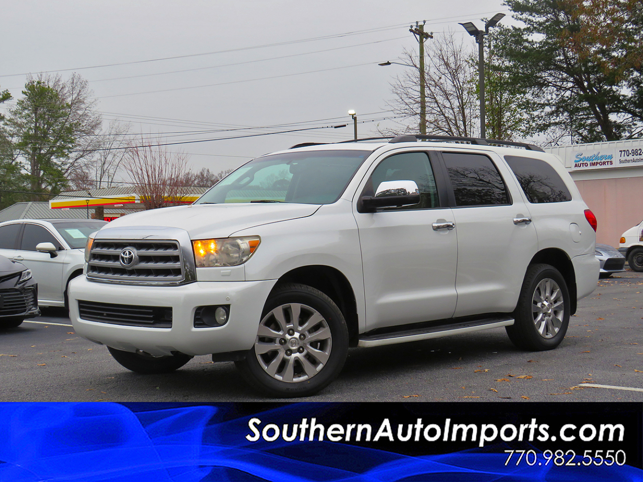 2012 Toyota Sequoia 4WD 5.7L FFV Platinum (Natl)