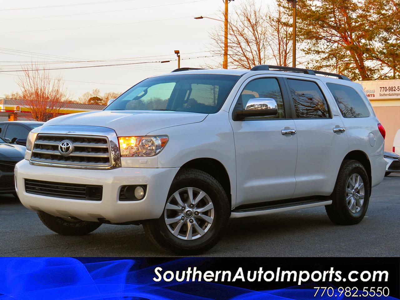 2014 Toyota Sequoia 4WD 5.7L FFV Platinum (Natl)