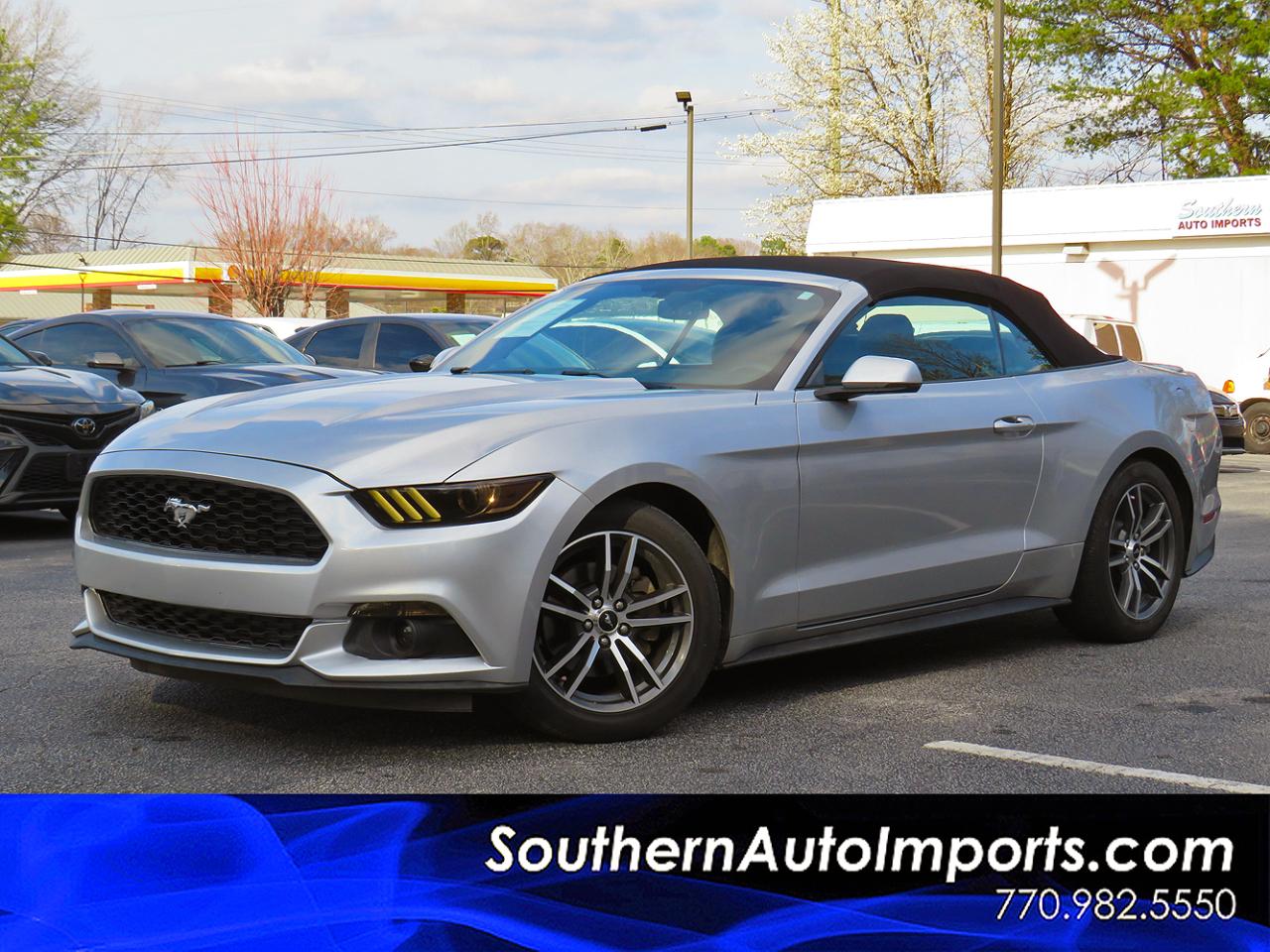 2017 Ford Mustang EcoBoost Premium Convertible