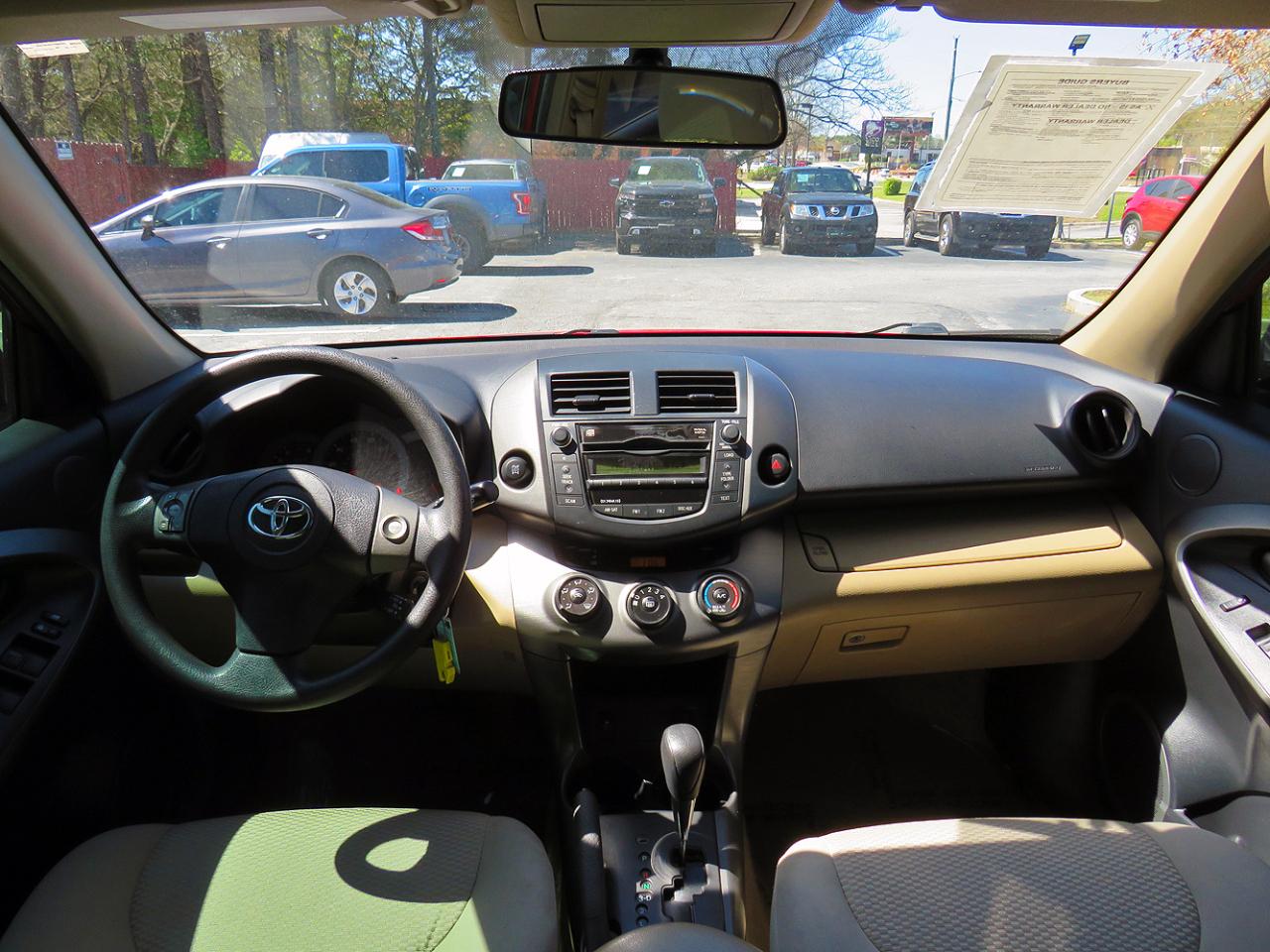 Toyota RAV4 4WD 4dr 4-cyl 4-Spd AT (Natl) 2011