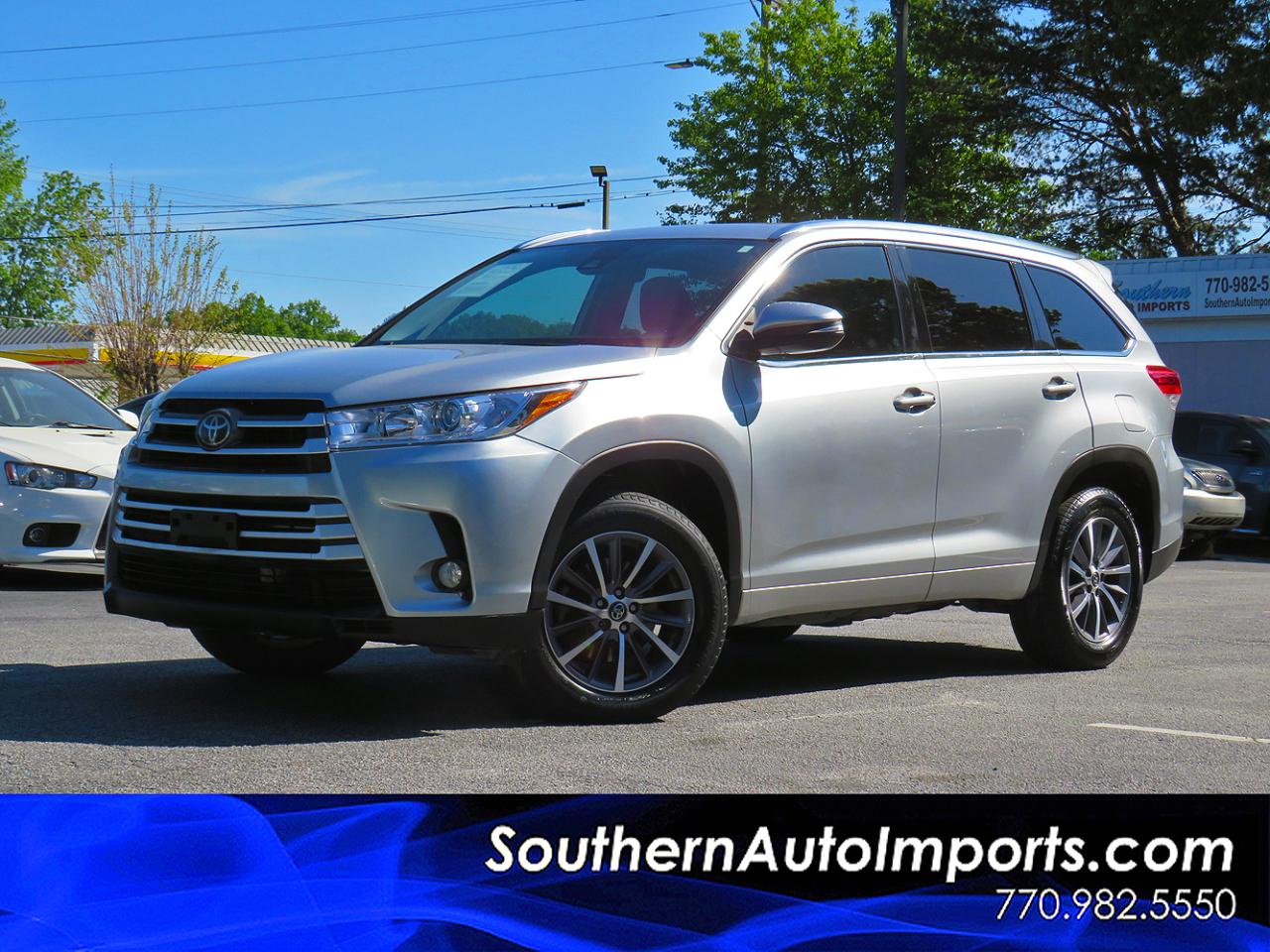 Toyota Highlander XLE V6 FWD (Natl) 2018