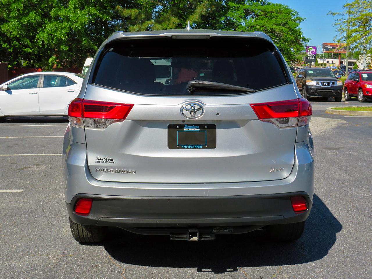 Toyota Highlander XLE V6 FWD (Natl) 2018