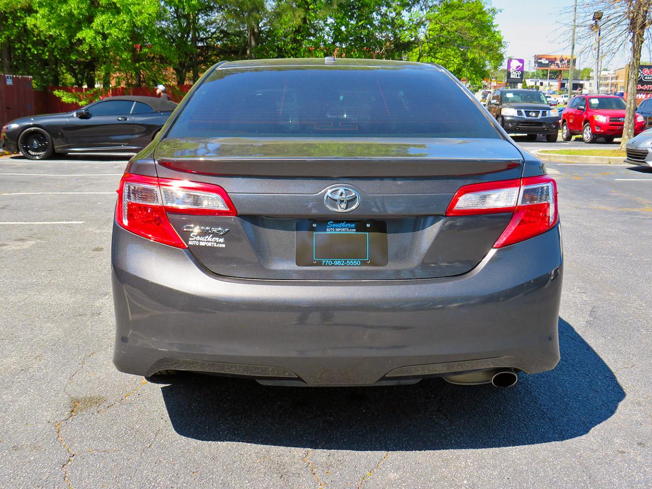 Toyota Camry 4dr Sdn I4 Auto SE Sport Limited Edition (Natl) 2012