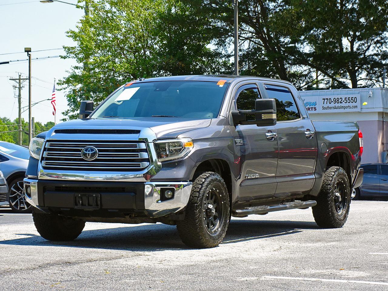 Toyota Tundra 4WD Limited CrewMax 5.5' Bed 5.7L FFV (Natl) 2018